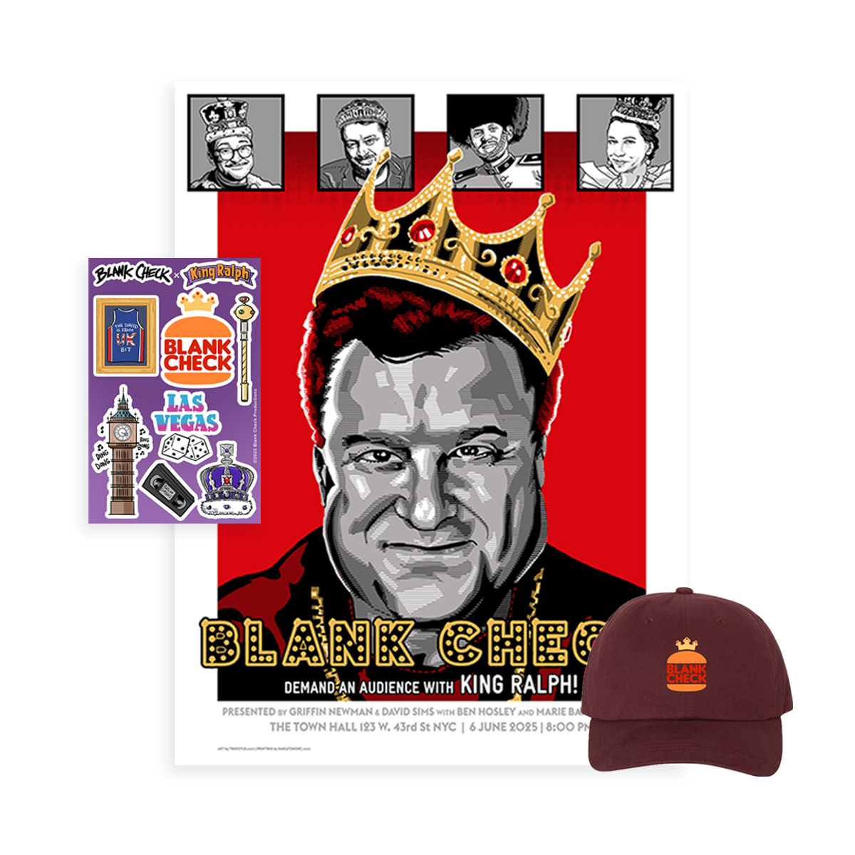 Blank Check Streaming Ticket + Merch Bundle