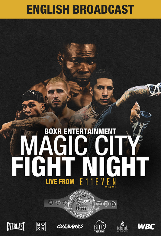 Magic City Fight Night PPV Ticket (English Broadcast)