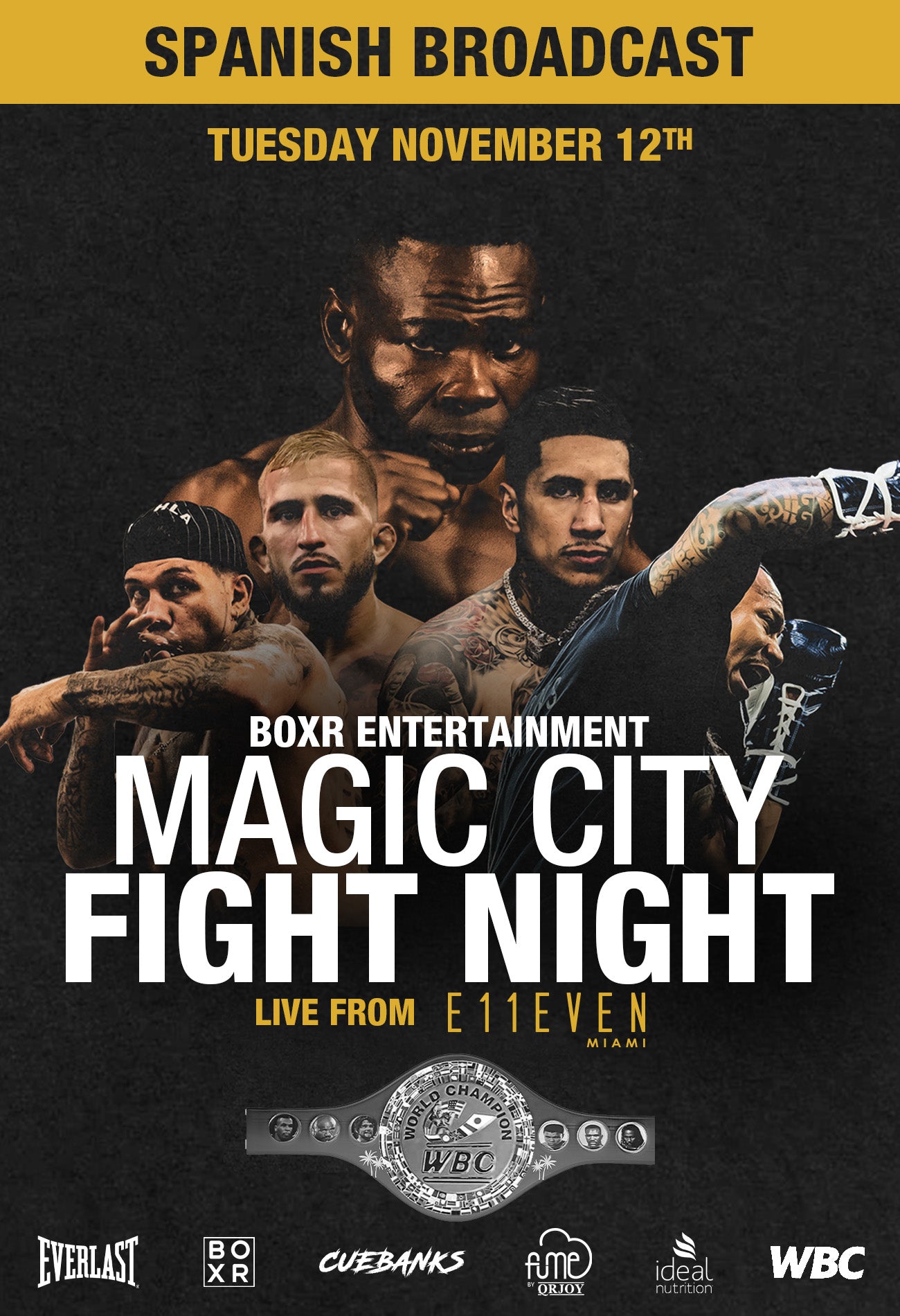 Magic City Fight Night PPV Ticket (Spanish Broadcast)